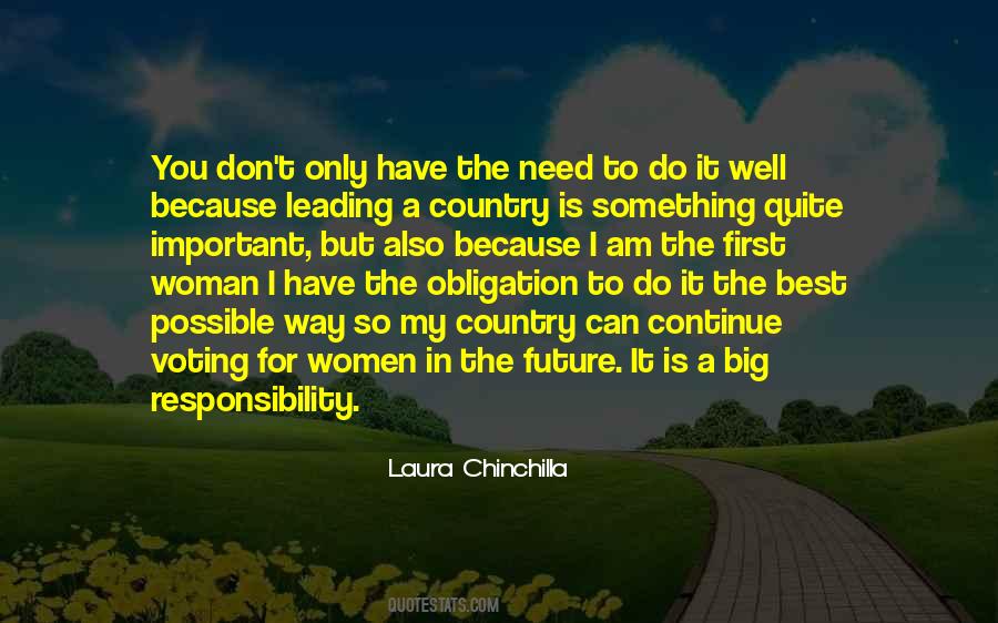 Laura Chinchilla Quotes #947790