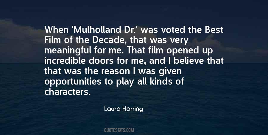 Laura Harring Quotes #1305274
