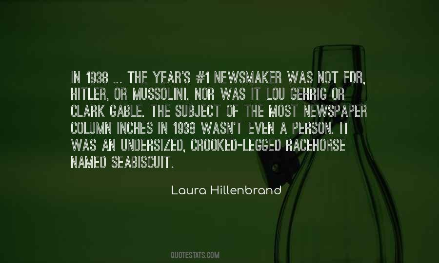 Laura Hillenbrand Quotes #263796