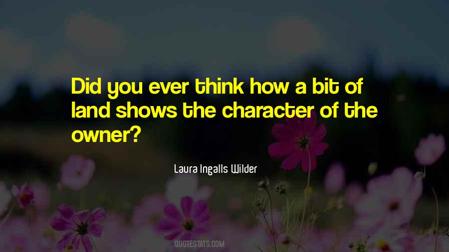 Laura Ingalls Wilder Quotes #373368