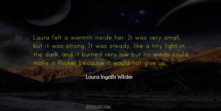 Laura Ingalls Wilder Quotes #870624