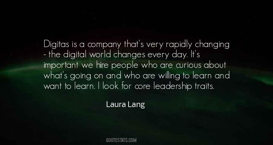 Laura Lang Quotes #1627372