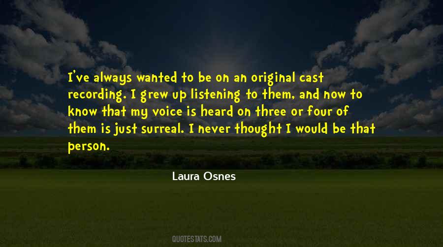 Laura Osnes Quotes #1729495