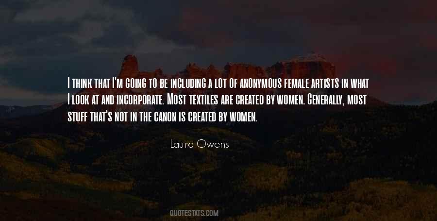 Laura Owens Quotes #489887