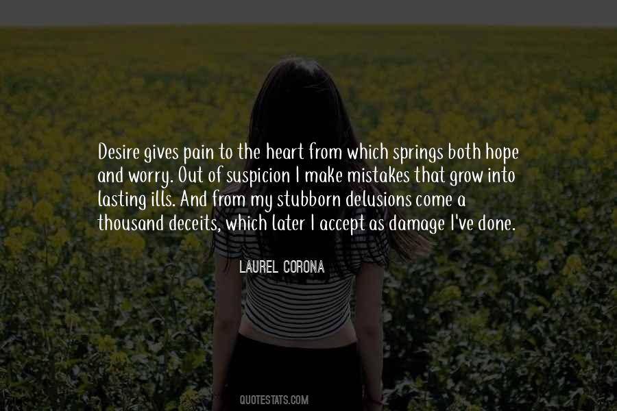 Laurel Corona Quotes #1571348