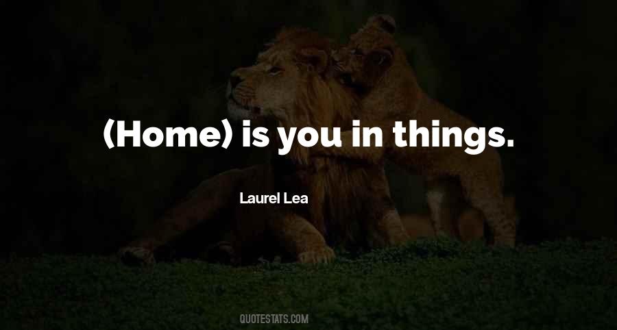 Laurel Lea Quotes #40774