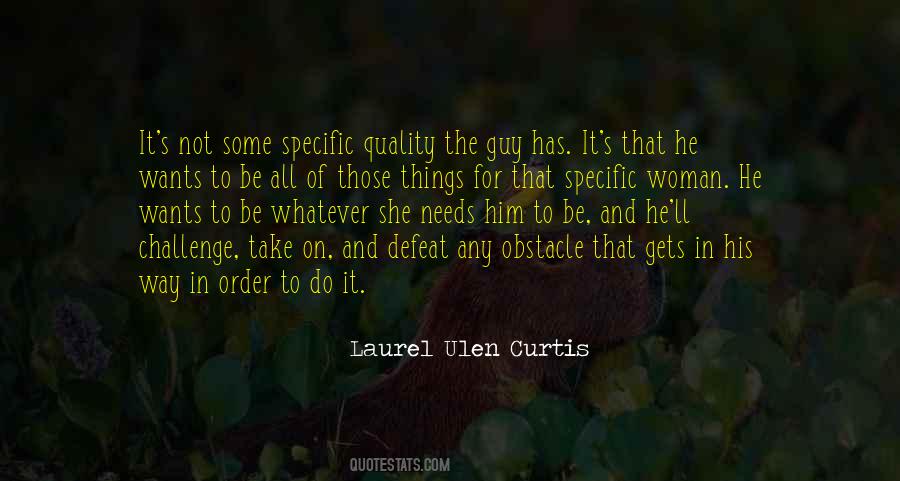 Laurel Ulen Curtis Quotes #1695476