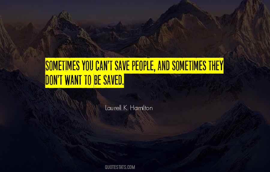 Laurell K. Hamilton Quotes #254136
