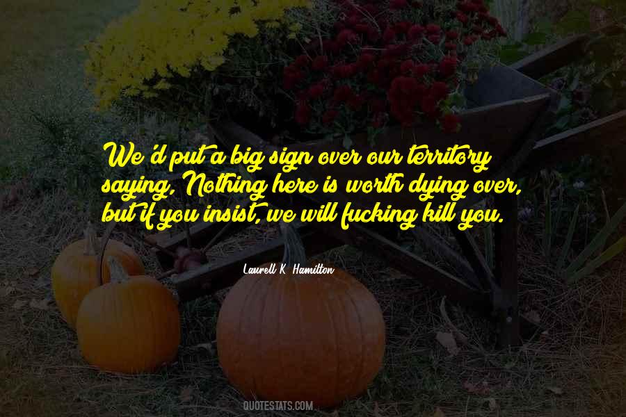 Laurell K. Hamilton Quotes #490546