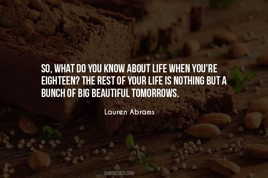 Lauren Abrams Quotes #221887