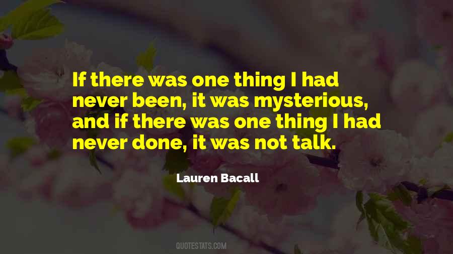 Lauren Bacall Quotes #775837