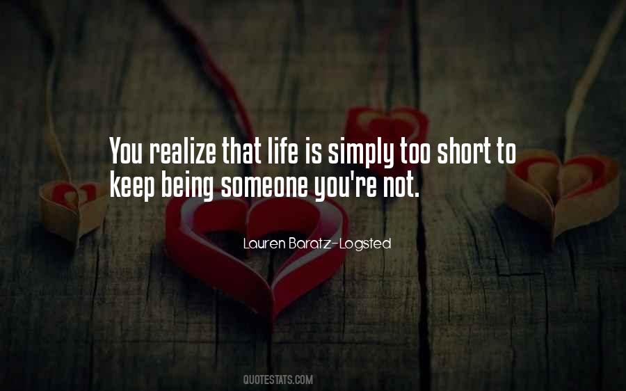 Lauren Baratz-Logsted Quotes #1250746