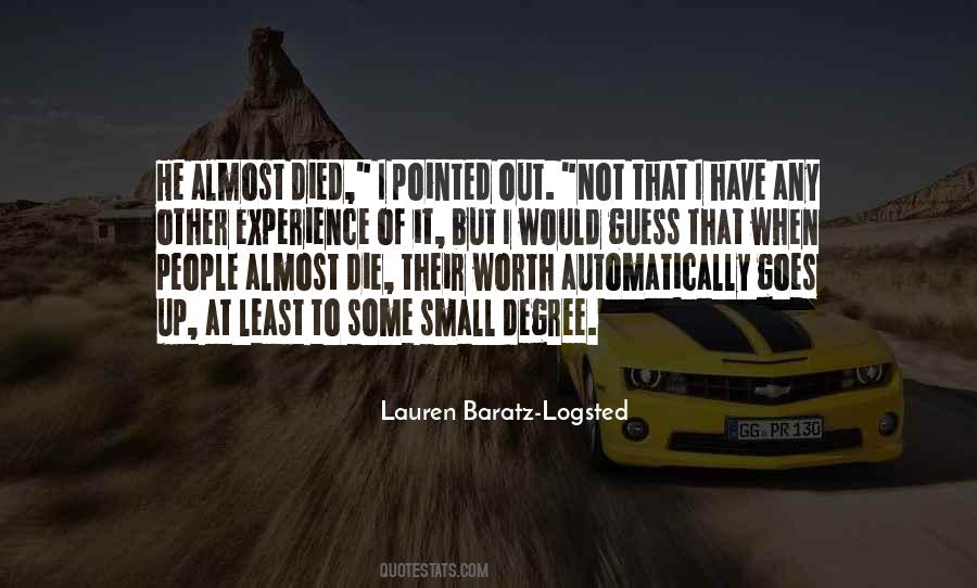 Lauren Baratz-Logsted Quotes #238034