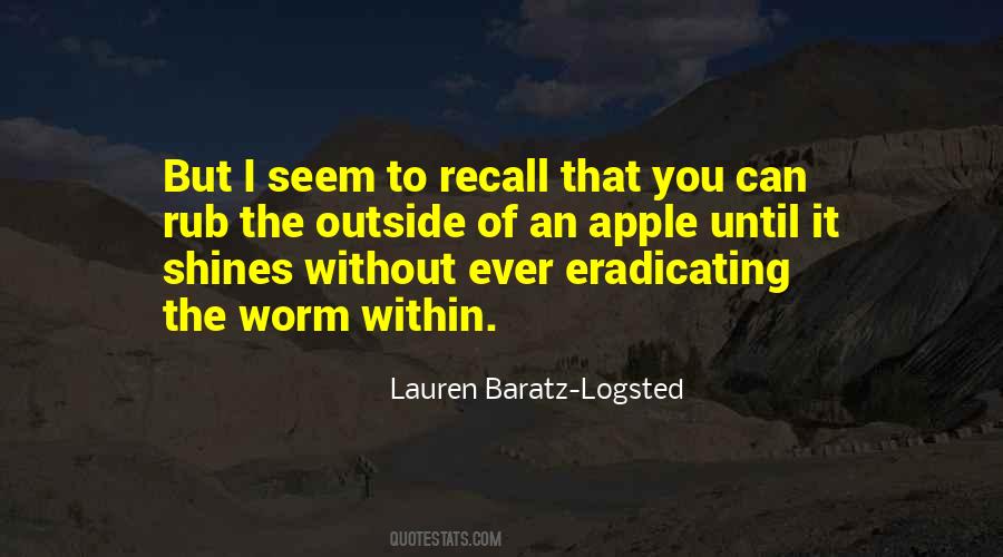 Lauren Baratz-Logsted Quotes #661685