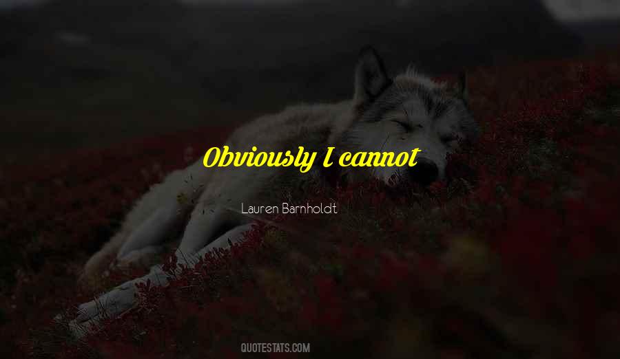 Lauren Barnholdt Quotes #1137826