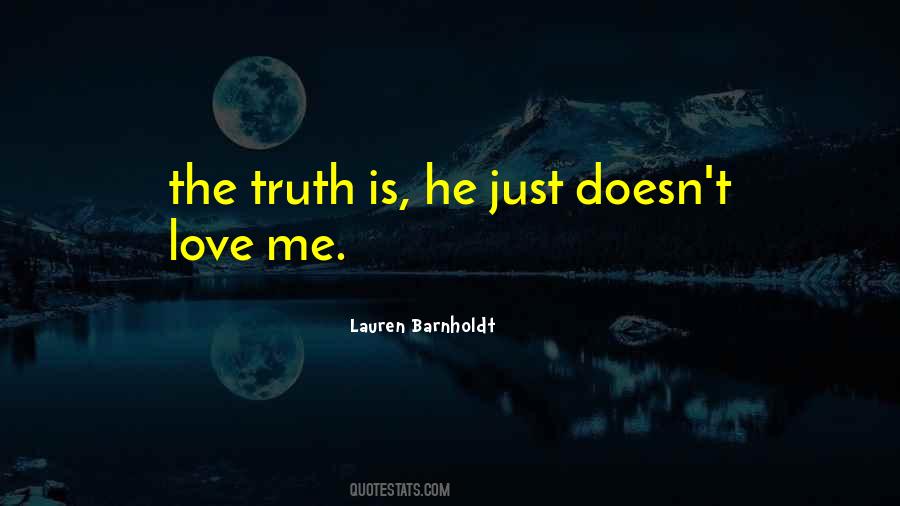 Lauren Barnholdt Quotes #1319918