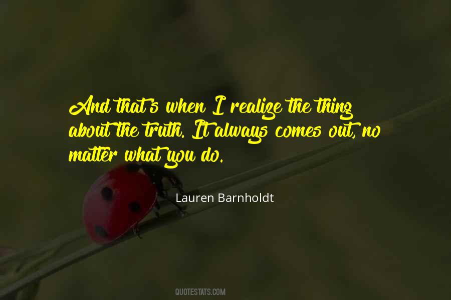 Lauren Barnholdt Quotes #1359198