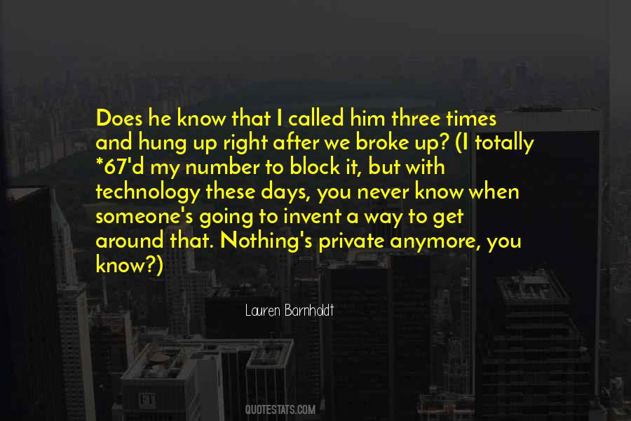 Lauren Barnholdt Quotes #1410088