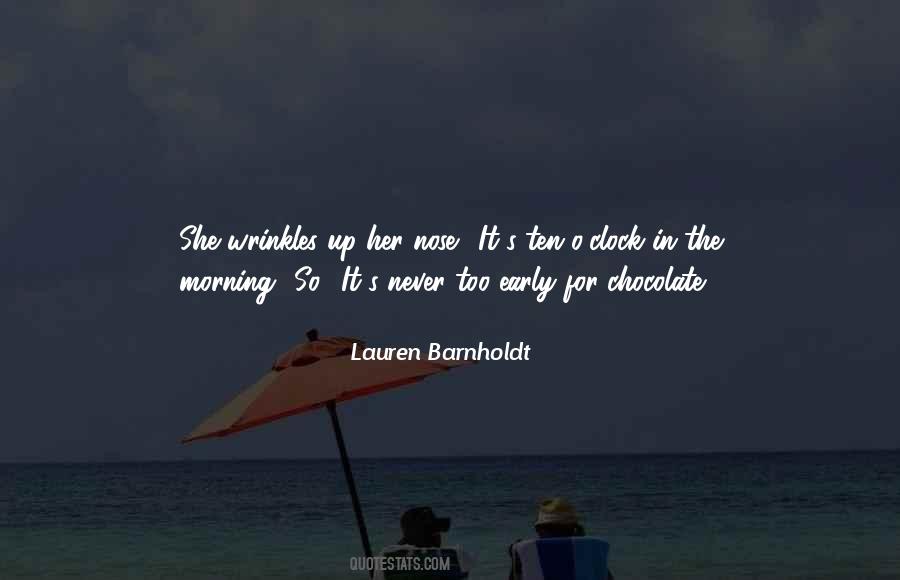 Lauren Barnholdt Quotes #1437563