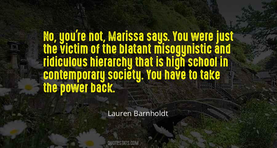 Lauren Barnholdt Quotes #1609572