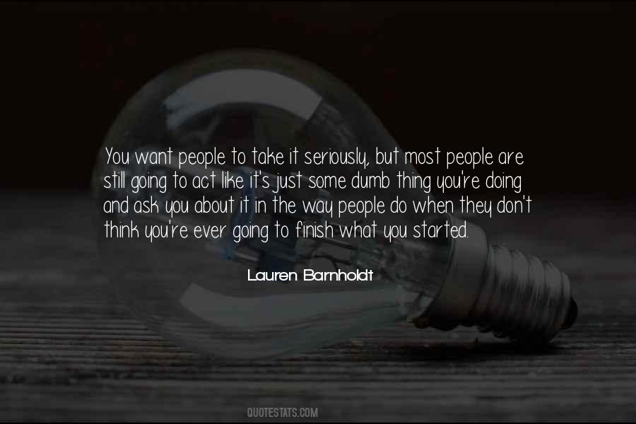 Lauren Barnholdt Quotes #722485