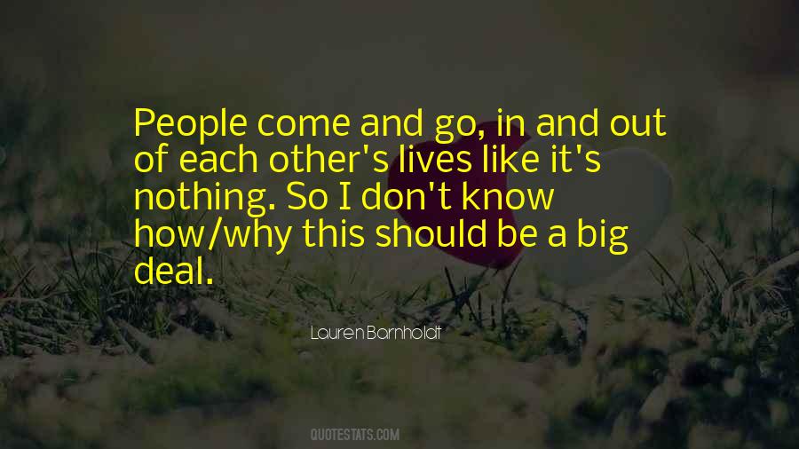 Lauren Barnholdt Quotes #7252