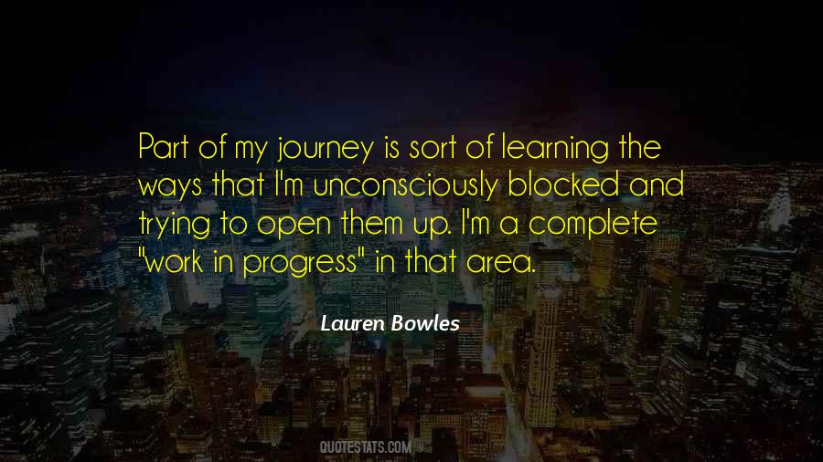 Lauren Bowles Quotes #792156