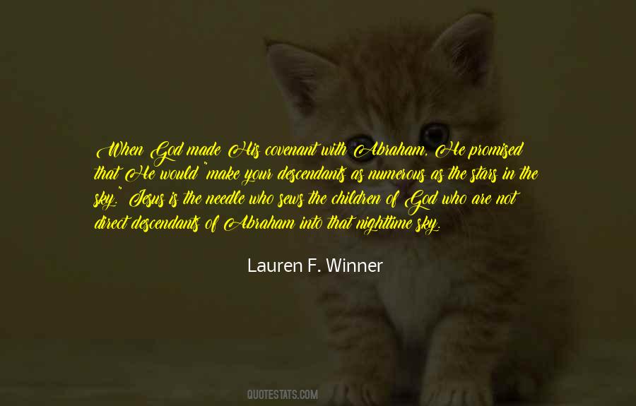 Lauren F. Winner Quotes #1264902