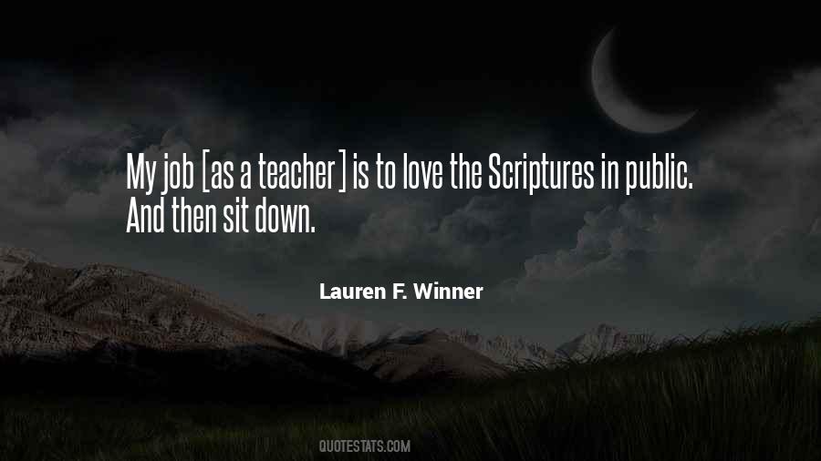 Lauren F. Winner Quotes #660497