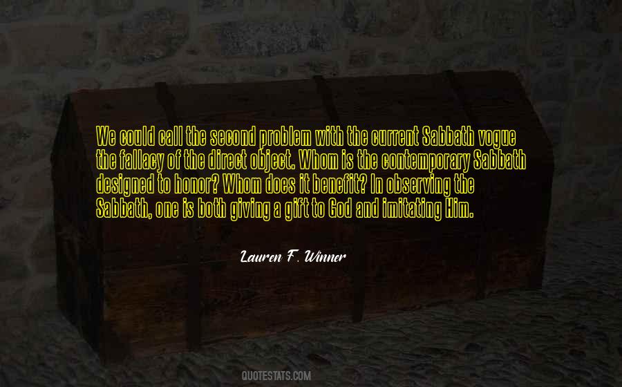 Lauren F. Winner Quotes #818414