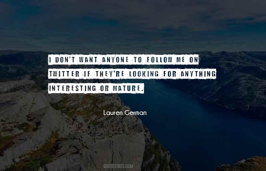 Lauren German Quotes #1612213