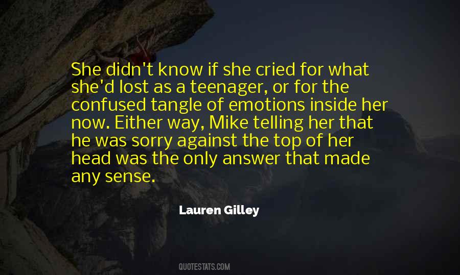 Lauren Gilley Quotes #63336