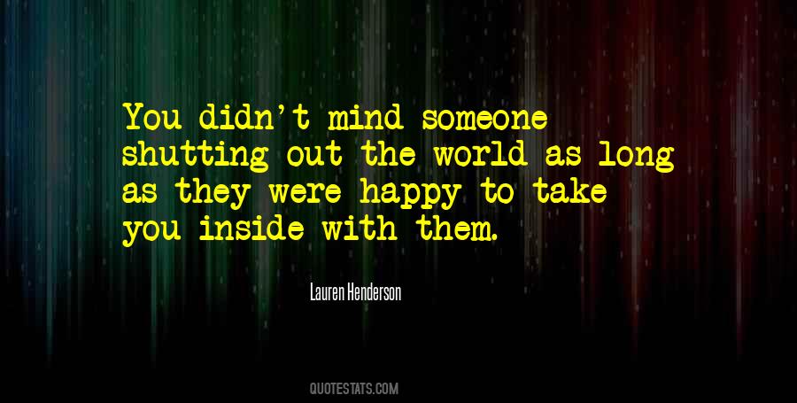 Lauren Henderson Quotes #163089