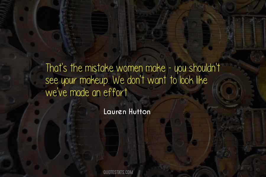 Lauren Hutton Quotes #1642793