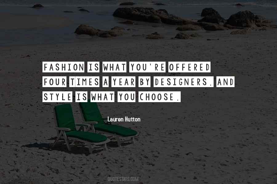 Lauren Hutton Quotes #761672