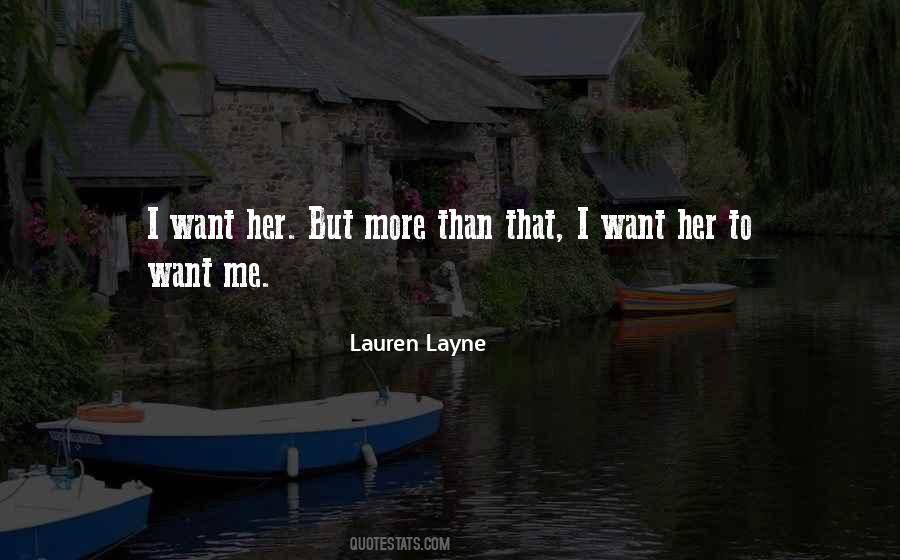 Lauren Layne Quotes #364993