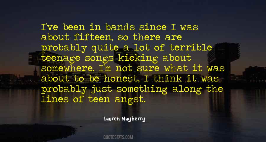 Lauren Mayberry Quotes #1228913