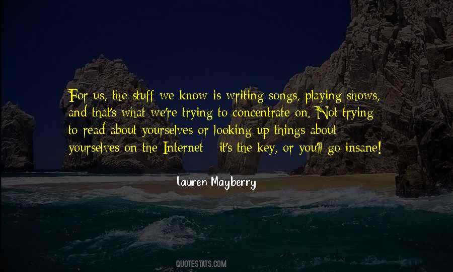 Lauren Mayberry Quotes #1600737
