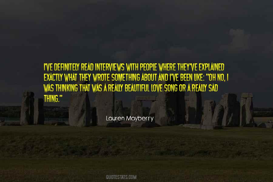Lauren Mayberry Quotes #475245