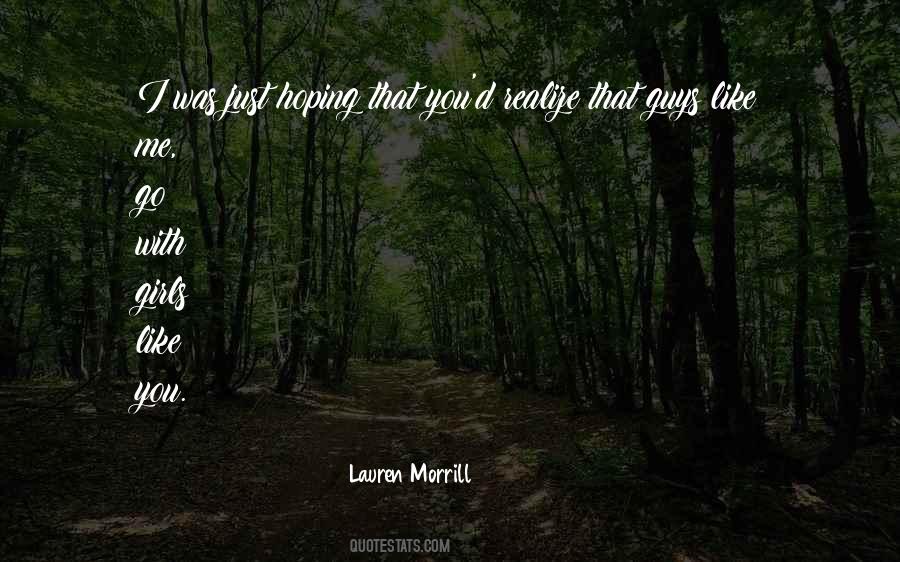 Lauren Morrill Quotes #108965