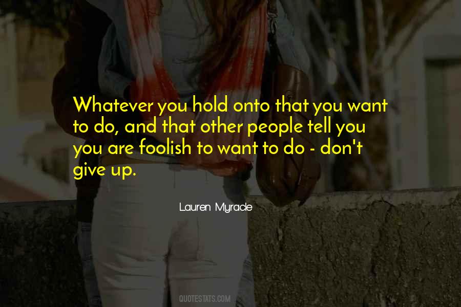 Lauren Myracle Quotes #591197