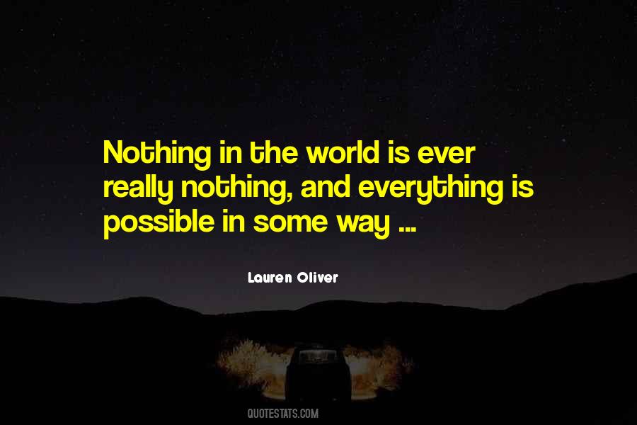 Lauren Oliver Quotes #1310372