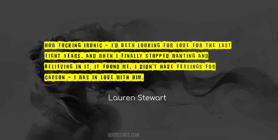 Lauren Stewart Quotes #500545