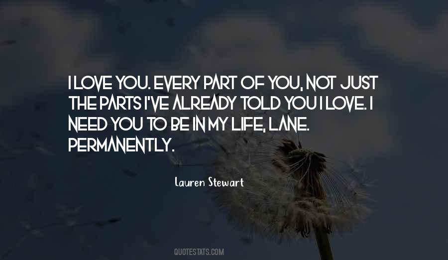 Lauren Stewart Quotes #940628