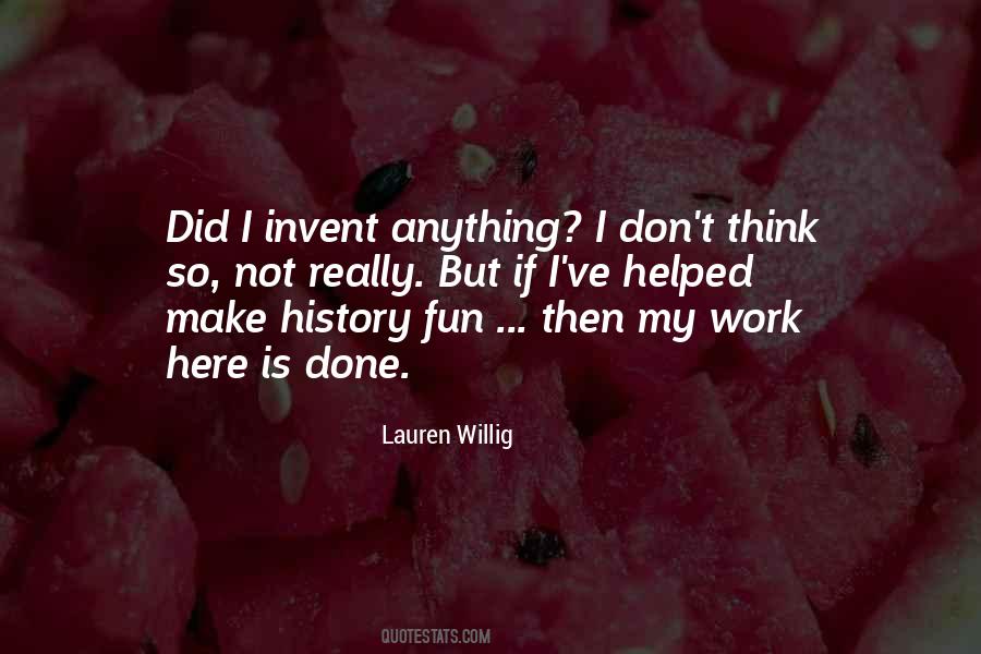 Lauren Willig Quotes #477695