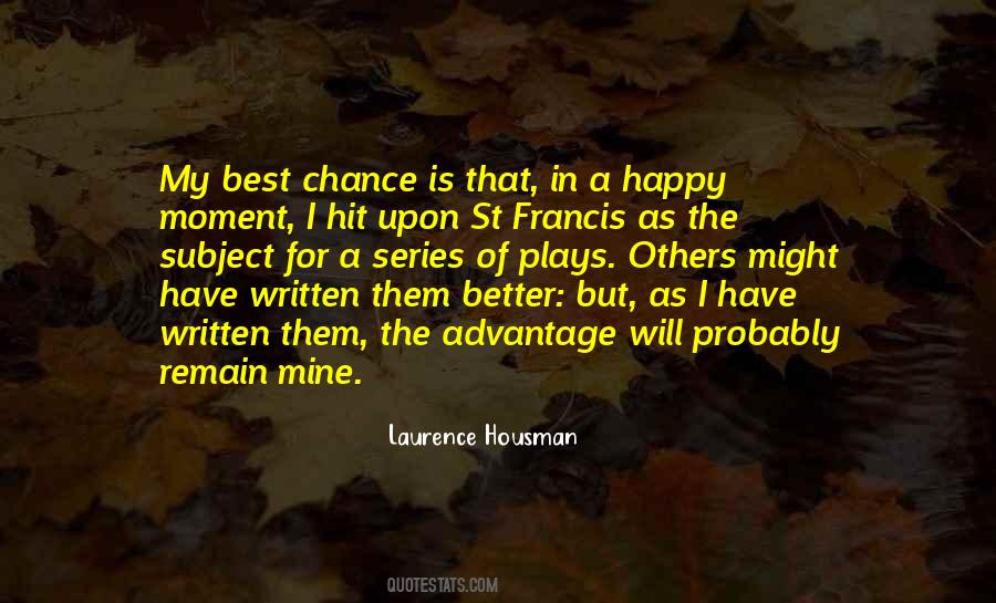Laurence Housman Quotes #1761648