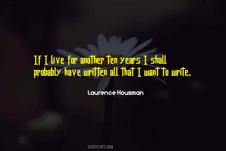 Laurence Housman Quotes #938470