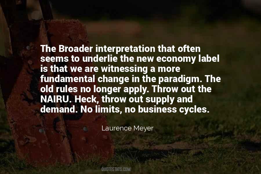 Laurence Meyer Quotes #323748