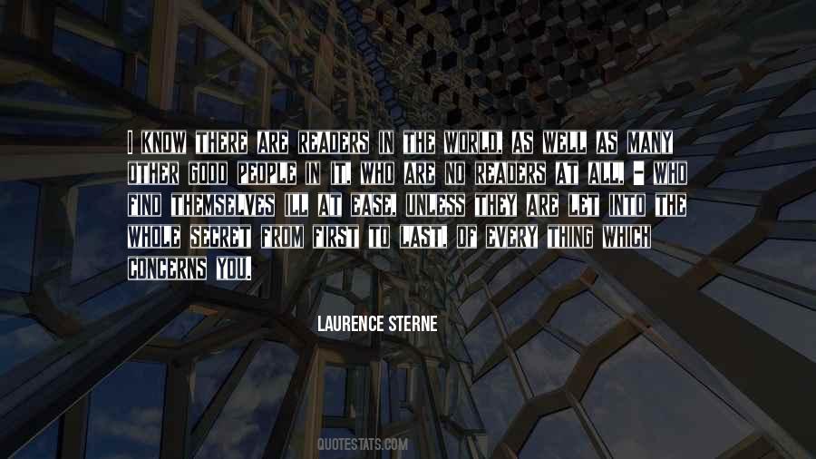Laurence Sterne Quotes #160790