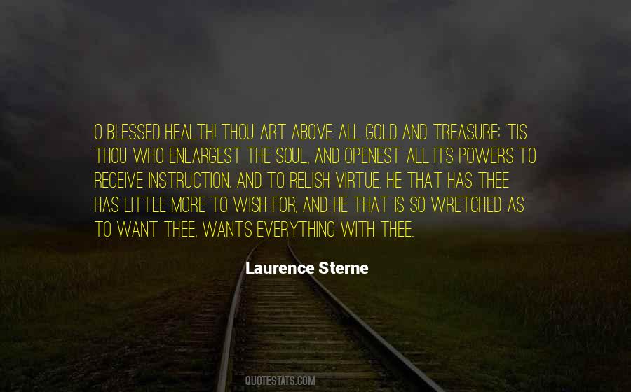 Laurence Sterne Quotes #1787871